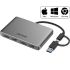 Comsol USB-A / USB-C to Dual 4K HDMI+DP Universal Monitor Adapter
